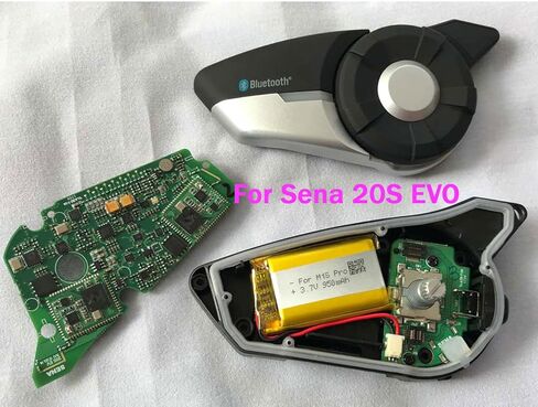 AOLIKES بطارية بديلة 950 مللي أمبير في الساعة لـ Sena 50S 30K 20S EVO و Fodsports M1S Pro للدراجات النارية سماعة رأس بخاصية البلوتوث اتصال داخلي in Saudi Arabia