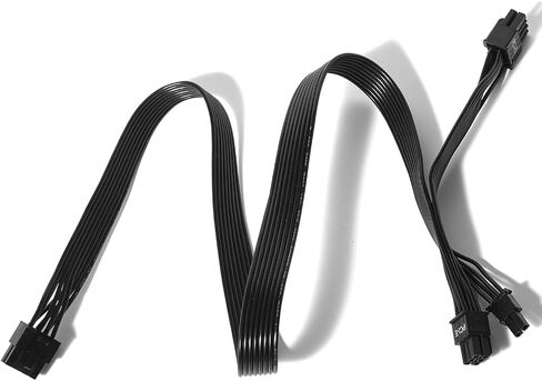كابل Funtin Male to Male PCIE (أسود B لـ Corsair PSU) in Kuwait