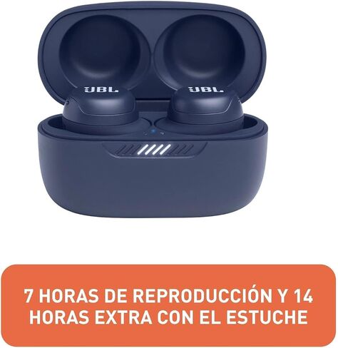JBL Live Free NC+ - True Wireless in-Ear Noise Cancelling Bluetooth Headphones with Active Noise Cancelling, Microphone, Up to 21H Battery, Wireless Charging (Rose) in Saudi Arabia