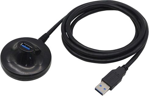 كيبل وصلة USB 3.0 بطول 4.7 قدم مع قاعدة ذكر الى انثى لنقل البيانات بسرعة 5 جيجابايت في الثانية من يوشنج لمحرك فلاش USB والكيبورد والماوس in Kuwait