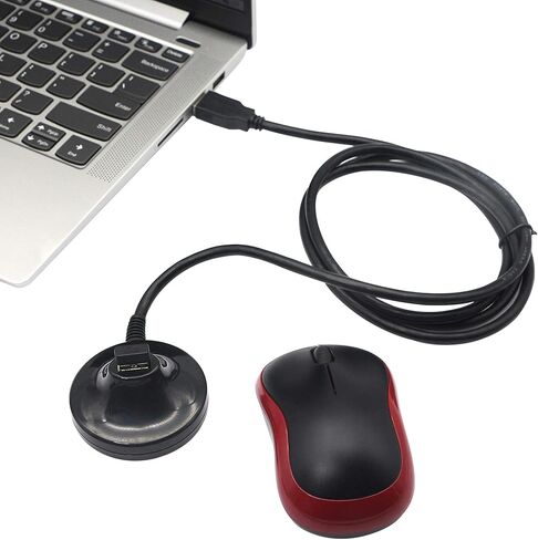 كيبل وصلة USB 3.0 بطول 4.7 قدم مع قاعدة ذكر الى انثى لنقل البيانات بسرعة 5 جيجابايت في الثانية من يوشنج لمحرك فلاش USB والكيبورد والماوس in Kuwait