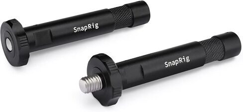PROAIM SnapRig Baby Pin Set for Mounting Multiple Camera Support Accessories. with 3/8" Male/Female Threads. Aluminum Made, Secure & Durable (GP201) in Saudi Arabia