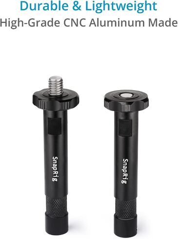 PROAIM SnapRig Baby Pin Set for Mounting Multiple Camera Support Accessories. with 3/8" Male/Female Threads. Aluminum Made, Secure & Durable (GP201) in Saudi Arabia