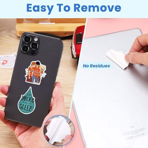 ملصقات بيرسي جاكسون | 50 قطعة من ملصقات الفينيل المقاومة للماء لديكور بضائع بيرسي جاكسون لأجهزة الكمبيوتر المحمول ولوح التزلج وزجاجات المياه - هدايا بيرسي جاكسون للأطفال والمراهقين والبالغين in Kuwait