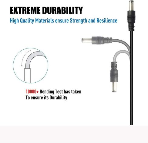 محول تيار متردد 12 فولت من PLUSPOE لراديو كروسلي CR49 CR49-BT CR49-TA CR249 CR249-TA CR32CD CR6233A CR6233A-RE CR7002A-PA مشغل تسجيل القرص الدوار بديل سلك شاحن إمداد الطاقة، مدرج في قائمة UL in Kuwait