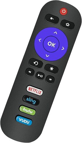 Universal Remote Control Replacement for All Sanyo ROKU TV in Saudi Arabia