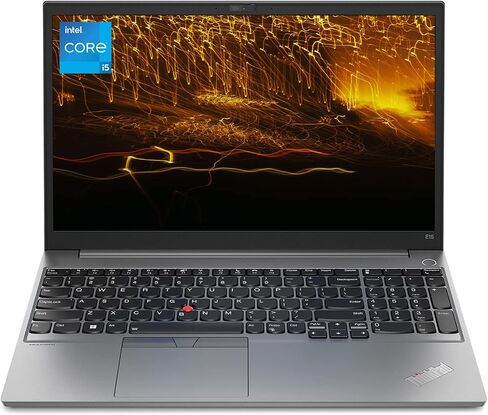 كمبيوتر محمول Lenovo ThinkPad E15 Business، شاشة 15.6 بوصة FHD IPS، معالج Intel Core i5-1235U من الجيل الثاني عشر (Beats i7-1195G7)، Thunderbold 4، Wi-Fi 6، RJ-45 Ethernet، Windows 11 Pro (ذاكرة الوصول العشوائي 16 جيجابايت | 512 جيجابايت PCIe SSD ) in Saudi Arabia