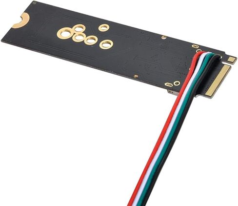 بطاقة NFHK NGFF A/E-Key إلى M.2 NGFF Key-M NVME SSD محول لـ AX200 in Saudi Arabia
