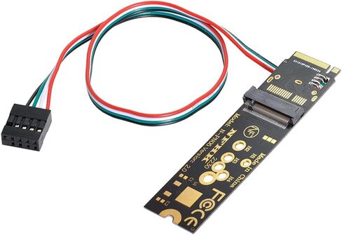 بطاقة NFHK NGFF A/E-Key إلى M.2 NGFF Key-M NVME SSD محول لـ AX200 in Saudi Arabia