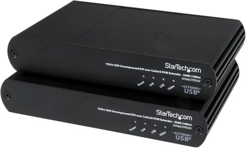 موسع وحدة التحكم StarTech VGA KVM عبر Cat5، PS/2 وUSB، 500 قدم (SV565UTPU) in Kuwait
