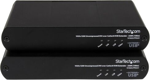 موسع وحدة التحكم StarTech VGA KVM عبر Cat5، PS/2 وUSB، 500 قدم (SV565UTPU) in Kuwait