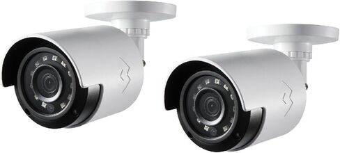 Lorex LBV2531 1080p HD Indoor/Outdoor Analog Bullet Security Camera with 130ft Night Vision, IP66, Camera Only, White, 2-Pack (M. Refurbished) in Kuwait