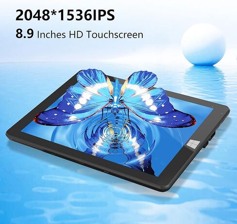 Tibuta W100 Windows 11 Tablet,8.9 inch Windows Tablet,Touchscreen(2048 * 1536 IPS),2-in-1Tablet, 4GB RAM,64GB ROM,Intel N4020C,Tablet with Keyboard in Kuwait