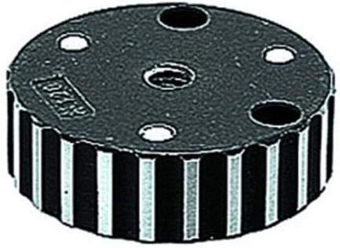 Manfrotto 120DF 3/8-Inches F to 1/4-Inches F Converter Plate, Black in Saudi Arabia