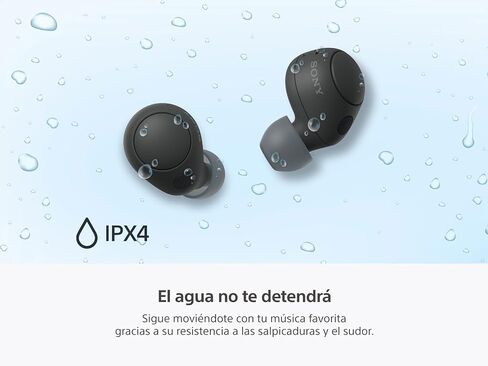Sony WF-C700N Wireless Noise-Canceling Earbuds - Bluetooth Hi-Fi Earphones with 35-Hour Battery, Water-Resistant Design, Touch Controls for Calls and Music - Premium Audio Experience, Black in Saudi Arabia