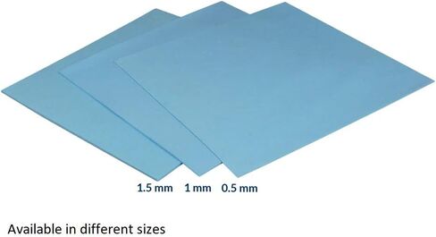 ARCTIC TP-2 (APT2560): Economic Thermal Pad, 145 x 145 x 0.5 mm (1 Piece) - Thermal pad, Excellent Heat Conduction, Low Hardness, Ideal Gap Filler, Easy Installation, Safe handling - Blue in Saudi Arabia