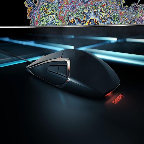 Cherry Gaming Mouse MC 3.1 USB Black, 6 programmable Buttons, 8,000 DPI, RGB Illumination in Saudi Arabia