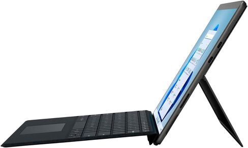 Microsoft Surface Pro 8 13" Touchscreen - Intel Evo 11th Gen Core i5-8GB RAM - 256GB SSD - Windows 11 Home - Graphite (IUS-00001) Bundle with Black Keyboard in Saudi Arabia
