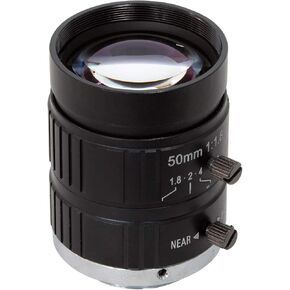 Arducam Telephoto C-Mount Lens for Raspberry Pi HQ Camera, 50mm Focal Length with Manual Focus and Adjustable Aperture, Industrial Telephoto Lens in Saudi Arabia