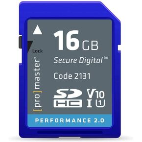 ProMaster SDHC 16GB Performance 2.0