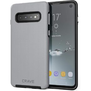 Crave Dual Guard for Samsung Galaxy S10 Case, Shockproof Protection Dual Layer Case for Samsung Galaxy S10 - Forest Green