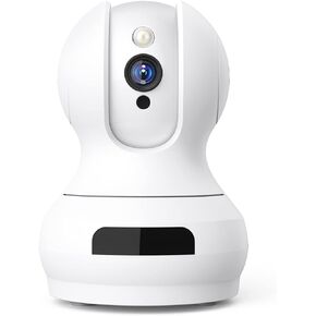 Pet Camera, Indoor Camera with Pan Tilt Zoom, WiFi Camera Indoor with Remote Viewing, Baby Monitor with Camera and Audio, Night Vision, Motion Detection, 2-Way Audio, SD Card/Cloud Storage in Saudi Arabia