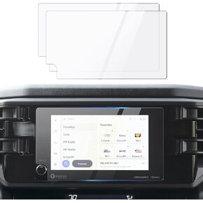Autorder Custom Fit for Screen Protector 2022 2023 Toyota Tundra Accessories Tempered Glass 9H Navigation Touchscreen Protective Film 2PCS(8 Inch) in Saudi Arabia