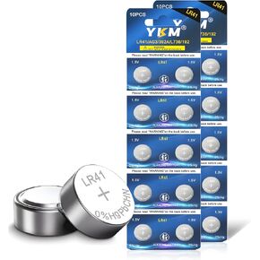 LR41 Button Batteries 10 Pack AG3 392 384 192 L736 1.5V Alkaline Battery in Kuwait
