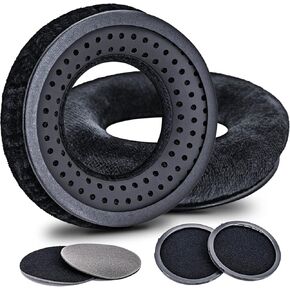 Ear Pads Replacement for MMX 300, DT 770 Pro, DT 880 Pro, DT 990 Pro, DT 1770 Pro, DT 1990 Pro, DT 177X, T 90, Softer Memory Foam, Extra Durability by JESSVIT (Grey)