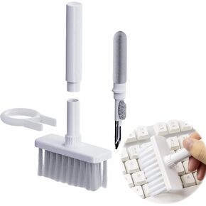 يويوبي مجموعة ادوات تنظيف الكمبيوتر متعددة الوظائف 5 في 1، فرشاة ناعمة لتنظيف الكيبورد وسماعات الاذن بلوتوث وليجو واللابتوب وايربودز برو وعدسات الكاميرا (كتابة 5 في 1) in Kuwait