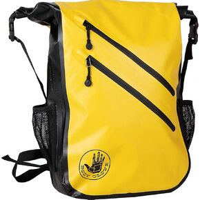 Body Glove Seaside Waterproof Floatable Backpack for Surfing, Kayaking, Hiking, Camping, Water Sports, Gym with Tablet/Laptop Sleeve,Yellow