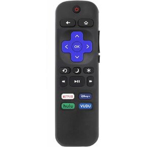 جهاز تحكم عن بعد بديل عالمي من iJiGui لتلفزيون Roku، متوافق مع أجهزة التلفاز الذكية من سلسلة Hisense Roku/TCL Roku/Sharp Roku/Onn Roku/Element Roku/Westinghouse Roku (ليس لـ Roku Stick and Box) in Kuwait