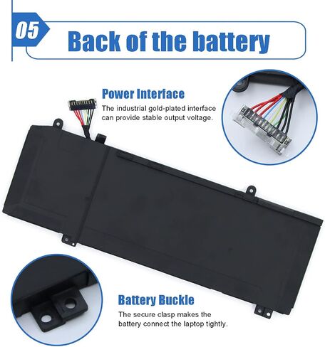 1F22N Laptop Battery Compatible with Dell Alienware M15 M17 P79F P79F001 R1 P37E P37E001 Dell G7 7590 7790 G5 5590 5590-D2783W D2743B D2843W Series 0HYWXJ HYWXJ 0JJPFK JJPFK 01F22N 06YV0V 15.2V 60Wh in Saudi Arabia