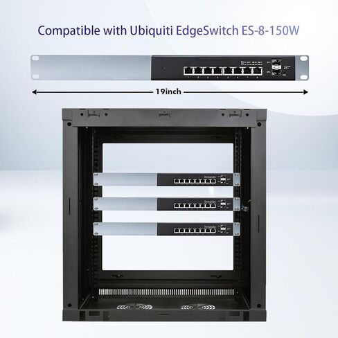 Rack Mount Kit for Ubiquiti Switch, 1U Rack Ears for Ubiquiti 16/24/48 Series Switches in Kuwait