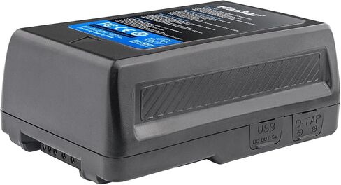 بطارية Kastar مكونة من عبوتين وشاحن D-Tap مزدوج متوافق مع بطارية BP-65H BP-90 BP-95W BP-150W BP-190W BP-FL75 BP-GL65 BP-GL95 BP-GL95A BP-IL75، BC-L70 BC- شاحن L70A BC-L90 BC-L160 in Kuwait