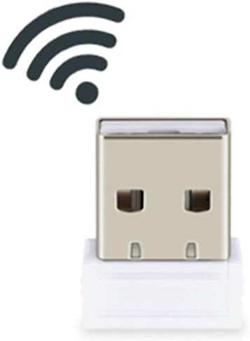 USB Dongle/Receiver متوافق مع لوحة المفاتيح والماوس لأجهزة الكمبيوتر المحمولة وأجهزة الكمبيوتر المكتبية (فقط USB Dongle) in Kuwait
