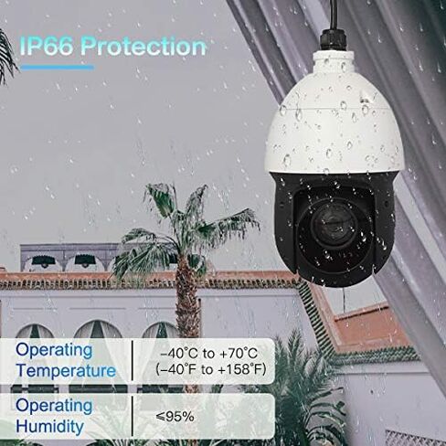 لوريتا كاميرا شبكة SD49425XB-HNR 4MP 25x ستارلايت IR PTZ AI تدعم التتبع التلقائي PoE+ النسخة الانجليزية in Kuwait