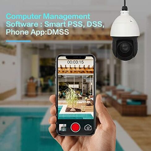 لوريتا كاميرا شبكة SD49425XB-HNR 4MP 25x ستارلايت IR PTZ AI تدعم التتبع التلقائي PoE+ النسخة الانجليزية in Kuwait