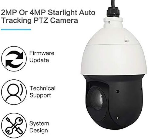 لوريتا كاميرا شبكة SD49425XB-HNR 4MP 25x ستارلايت IR PTZ AI تدعم التتبع التلقائي PoE+ النسخة الانجليزية in Kuwait