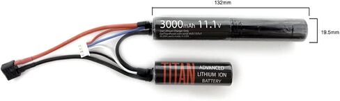 Titan 3000mAh 11.1v Nunchuck T-Plug (Deans) in Saudi Arabia