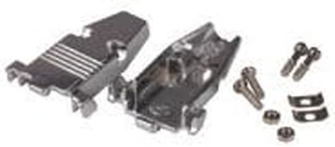 PC Accessories - Connectors Pro DB9 Metal Hood Back Shell DB-9 with Short Screws, 10-Pack for DB9 Male Female Connectors in Saudi Arabia
