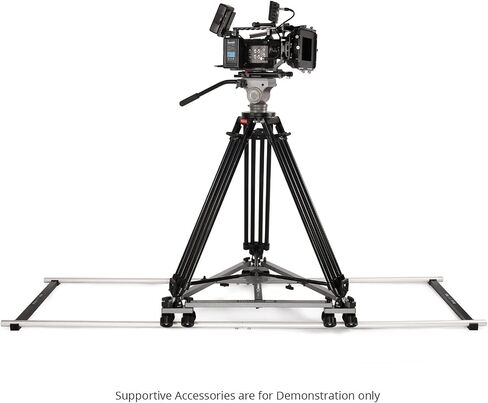 PROAIM Spike Foot لكاميرا Swift Dolly لتناسب الحوامل الثلاثية ذات الأقدام المسننة المزدوجة. حامل ثلاثي القوائم آمن ومستقر، مع حامل أقدام مطاطية. حمولة 159 كجم / 350 رطلاً (P-SPK-FT) in Saudi Arabia