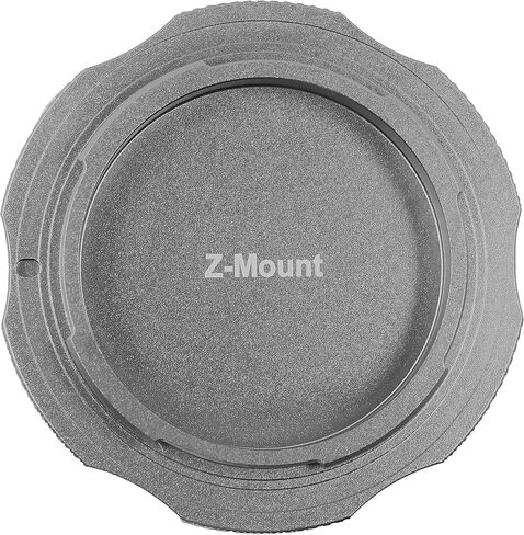 KONDOR BLUE Z Cine Cap Compatible with Nikon - Silver Metal Aerospace Grade Aluminum Body Cap for Camera Lens Port in Saudi Arabia