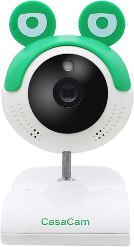 CasaCam VC240 Digital Wireless Clip Baby Camera, Add-on Camera for BM240, BM200, BM200 Pro, Two-Way Audio, Night Vision, Temperature Monitoring, Night Light and Lullabies in Kuwait