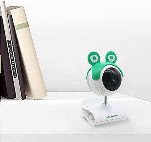 CasaCam VC240 Digital Wireless Clip Baby Camera, Add-on Camera for BM240, BM200, BM200 Pro, Two-Way Audio, Night Vision, Temperature Monitoring, Night Light and Lullabies in Kuwait