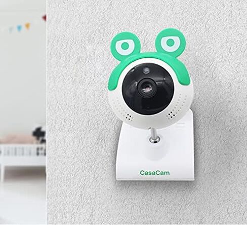 CasaCam VC240 Digital Wireless Clip Baby Camera, Add-on Camera for BM240, BM200, BM200 Pro, Two-Way Audio, Night Vision, Temperature Monitoring, Night Light and Lullabies in Kuwait