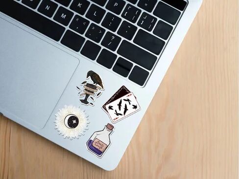 20 Pcs Value Pack Six of Crows Decal Sticker Waterproof Vinyl Aesthetic SUV Truck Colorful Laptop Bike Car Luggage Skateboard Water Bottle Guitar Windows Bumper Tumbler in Kuwait