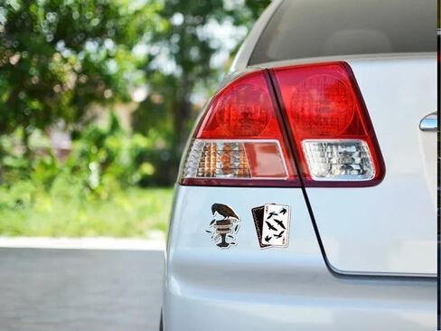 20 Pcs Value Pack Six of Crows Decal Sticker Waterproof Vinyl Aesthetic SUV Truck Colorful Laptop Bike Car Luggage Skateboard Water Bottle Guitar Windows Bumper Tumbler in Kuwait