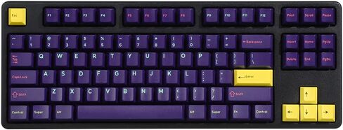 دروب مجموعة اغطية مفاتيح سايبر من دي سي اكس، كيبورد بنمط شيري ام اكس متوافقة مع 60%، 65%، 75%، تي كيه ال، دبليو كيه ال، حجم كامل، 1800 تصميم والمزيد in Kuwait