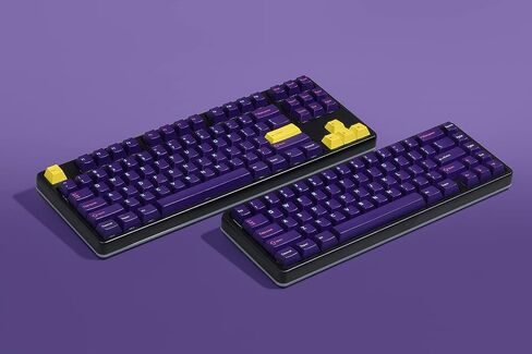 دروب مجموعة اغطية مفاتيح سايبر من دي سي اكس، كيبورد بنمط شيري ام اكس متوافقة مع 60%، 65%، 75%، تي كيه ال، دبليو كيه ال، حجم كامل، 1800 تصميم والمزيد in Kuwait